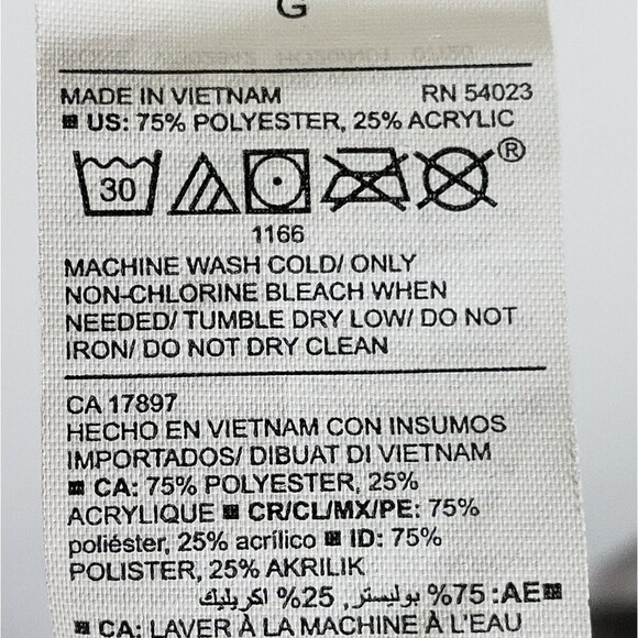 Old Navy Cozy Sherpa Snap-Front Flurry Crop Jacket Size Large - Picture 8 of 9